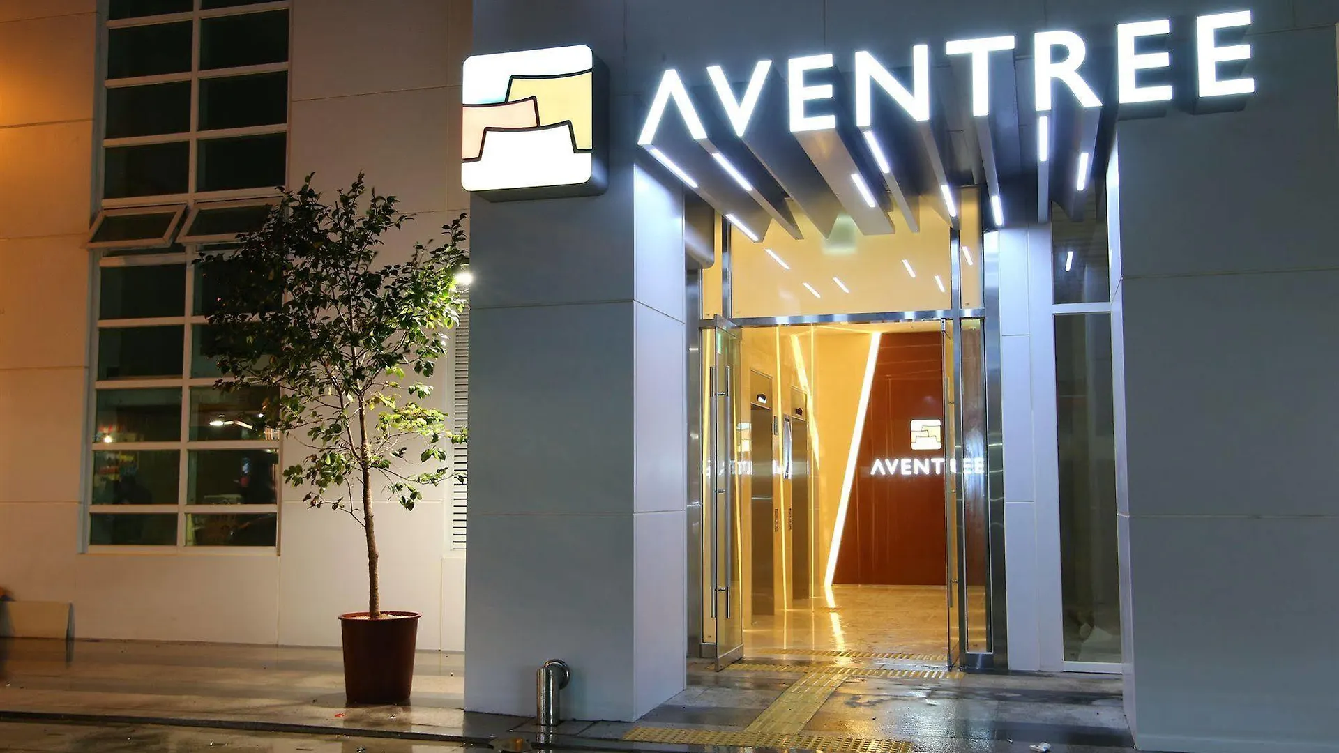 Aventree Hotel Busan location